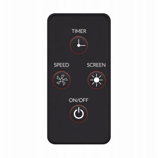 Wentylator stojący AKLI HYG45 wiatrak podłogowy cichy mocny 5 łopatek 45cm